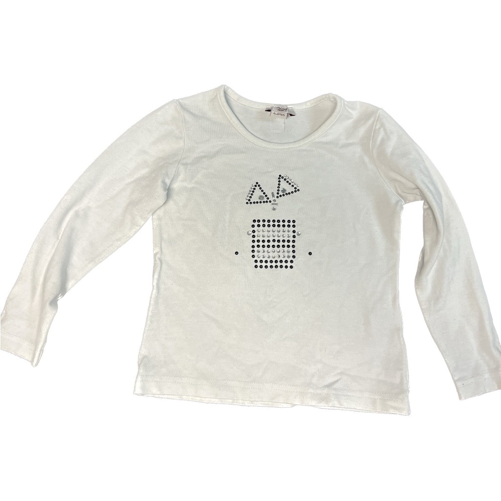 Floriane girls size 4 long sleeve T-shirt